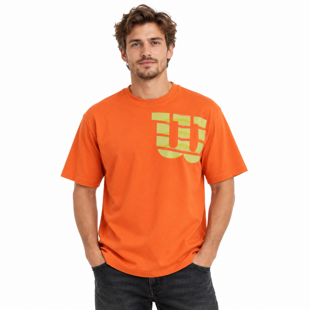 Футболка Wilson Hot Coral