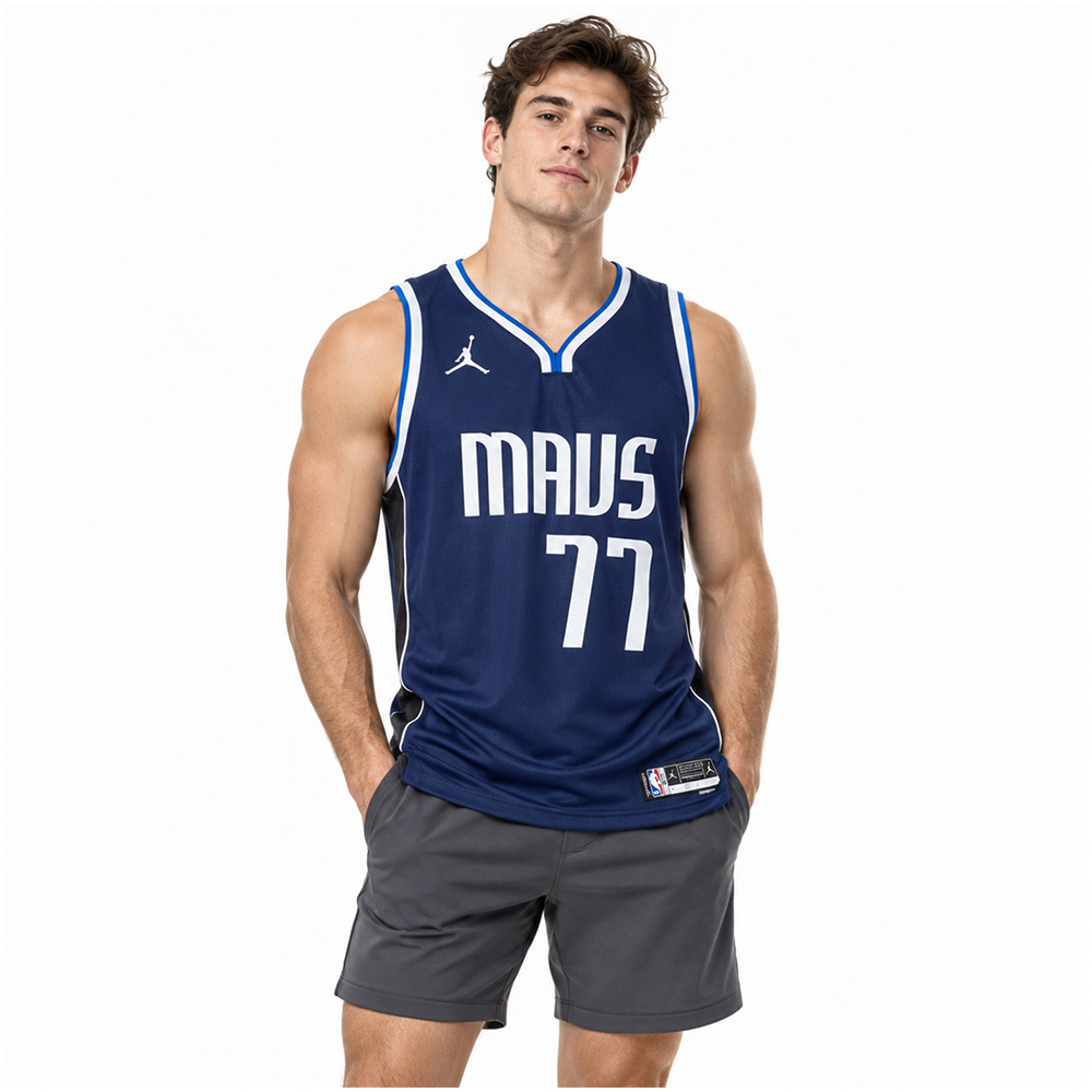 Джерси Jordan NBA Dallas Mavericks Luka Dončić #77 Swingman Jersey — Statement Edition.
