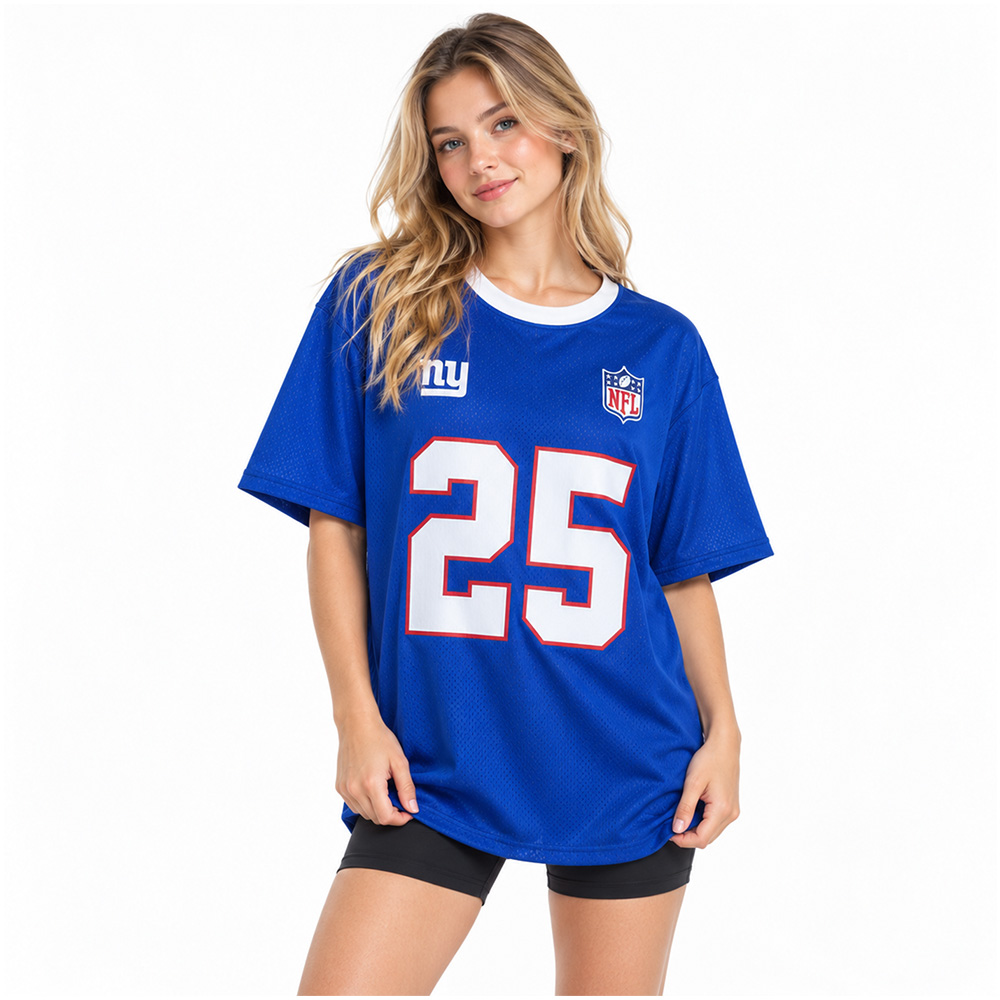 Джерси New York Giants #25 Blue Football Jersey