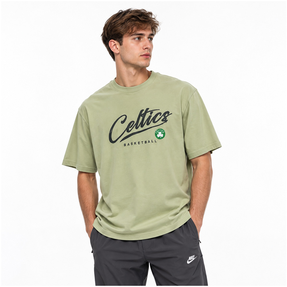 Футболка Boston Celtics Basketball Graphic Tee — Light Olive