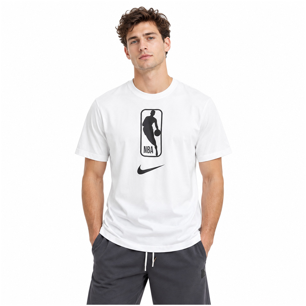 Футболка Nike NBA Dri-FIT Logo Tee — White