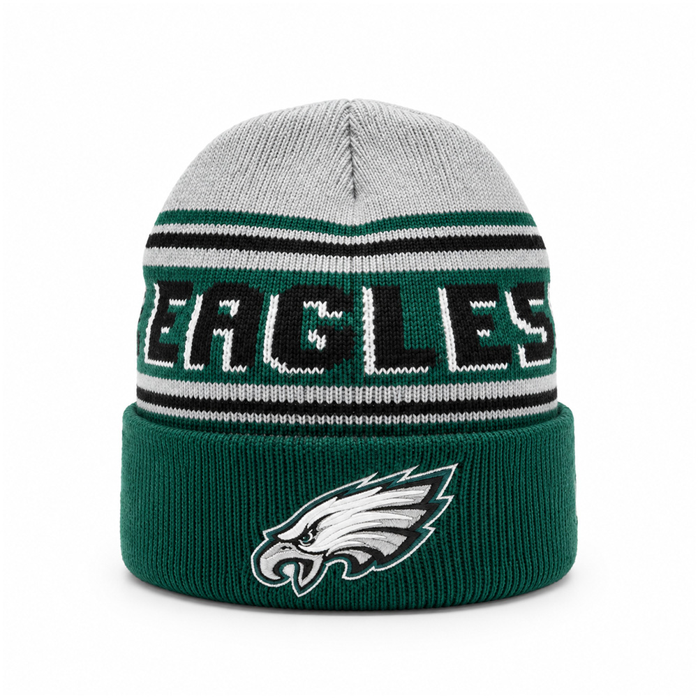 Шапка New Era Philadelphia Eagles NFL Cuffed Knit Beanie