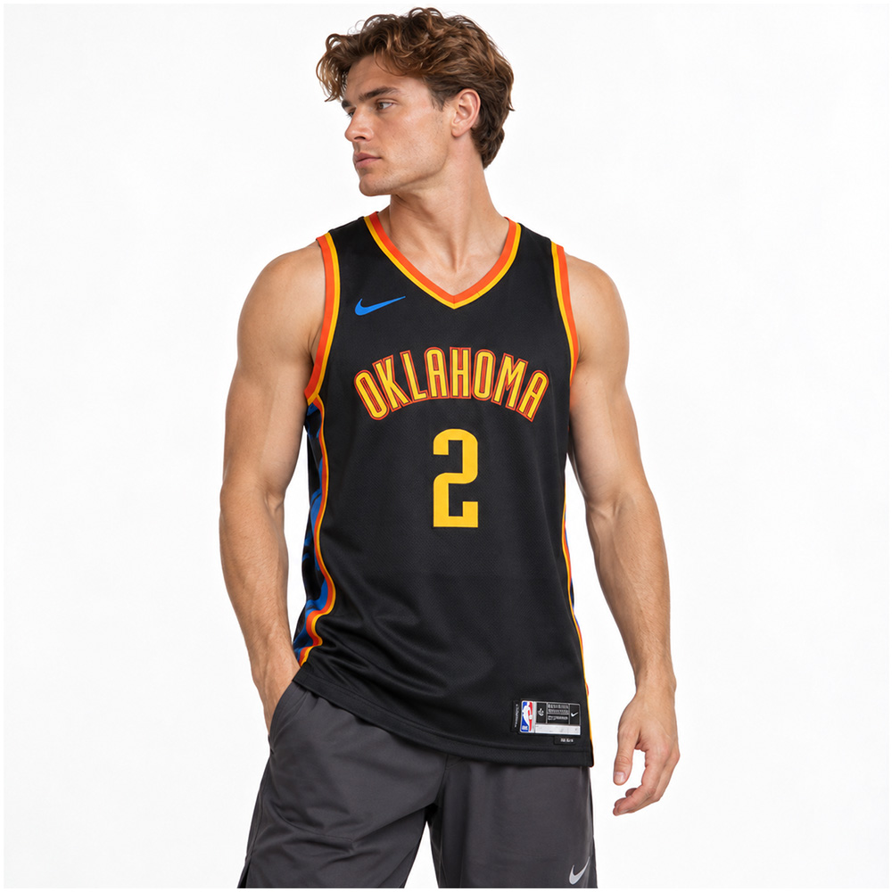 Джерси Nike NBA Oklahoma City Thunder Shai Gilgeous-Alexander #2 — City Edition Swingman Jersey