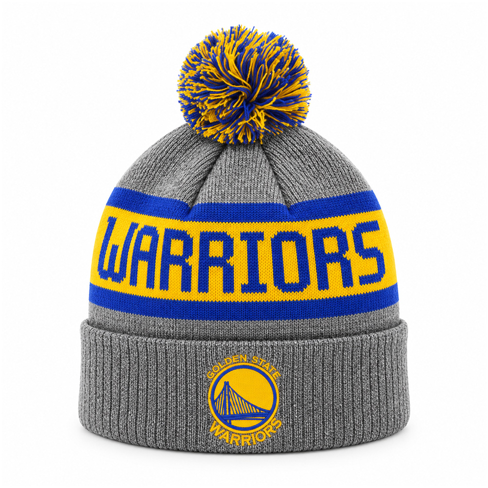 Шапка New Era Golden State Warriors NBA Pom Knit