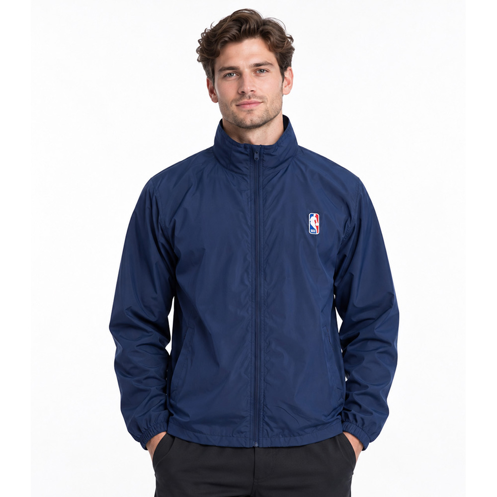 Ветровка NBA Full Zip Jacket — Navy Blue
