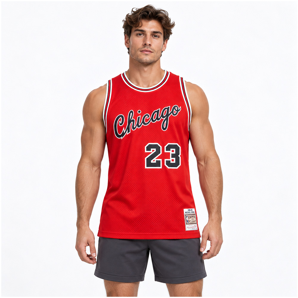 Джерси Chicago Bulls Michael Jordan #23 Hardwood Classics Jersey — Red