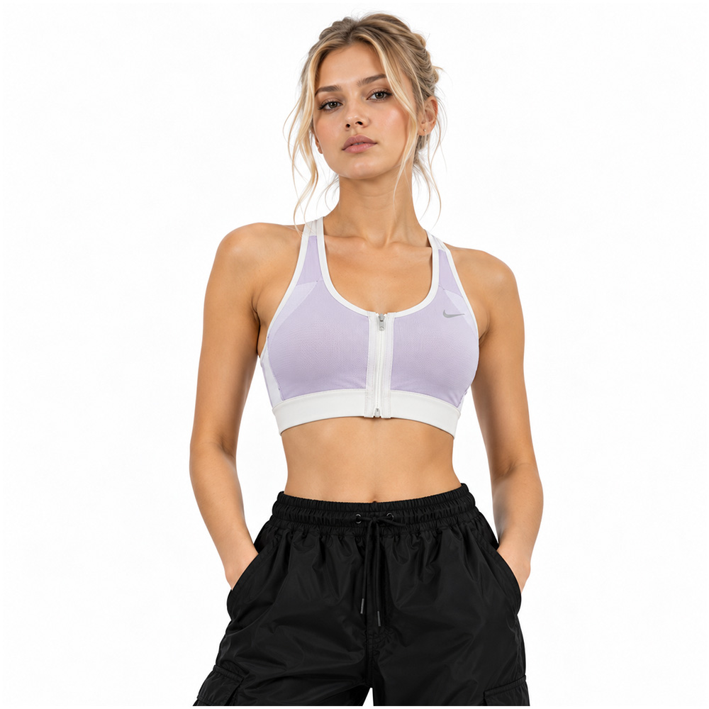 Топ Nike Dri-FIT Swoosh Zip-Front