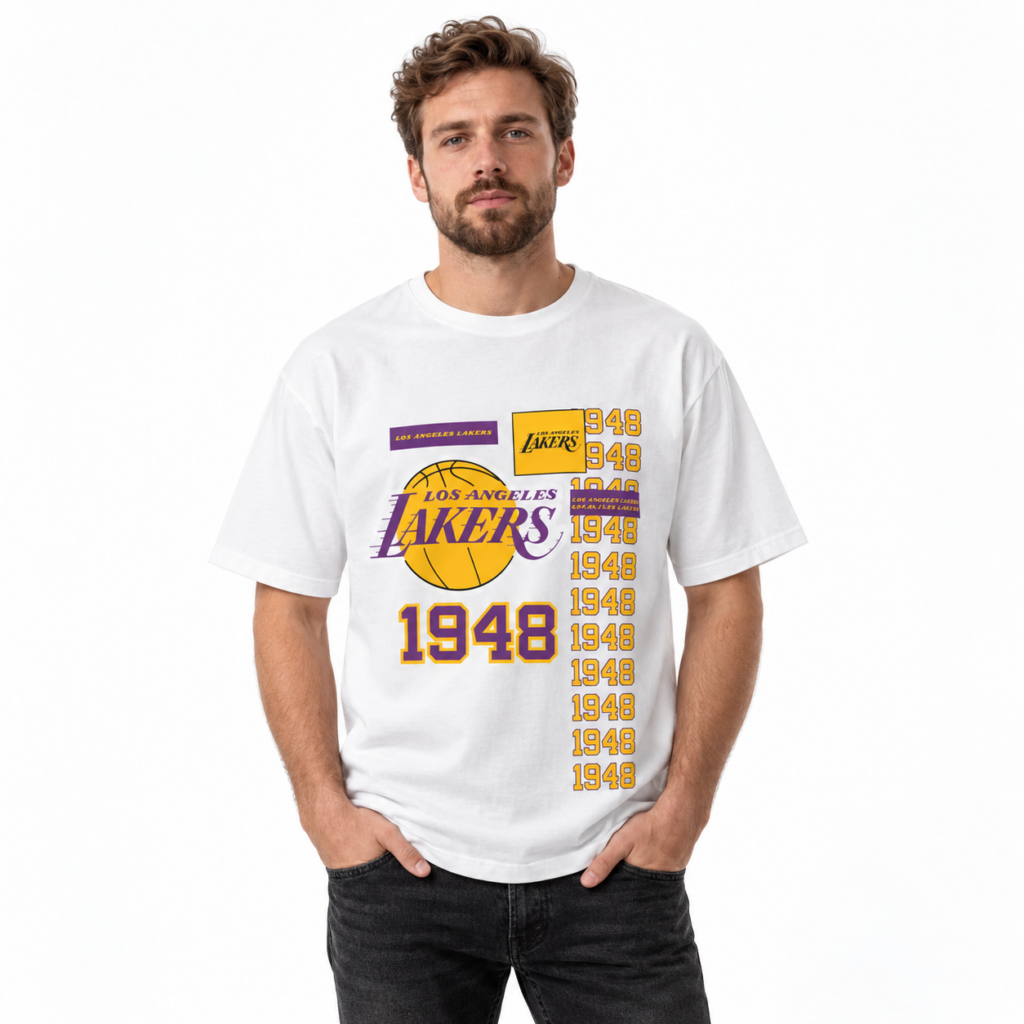 Футболка NBA Los Angeles Lakers 1948 Graphic T-Shirt