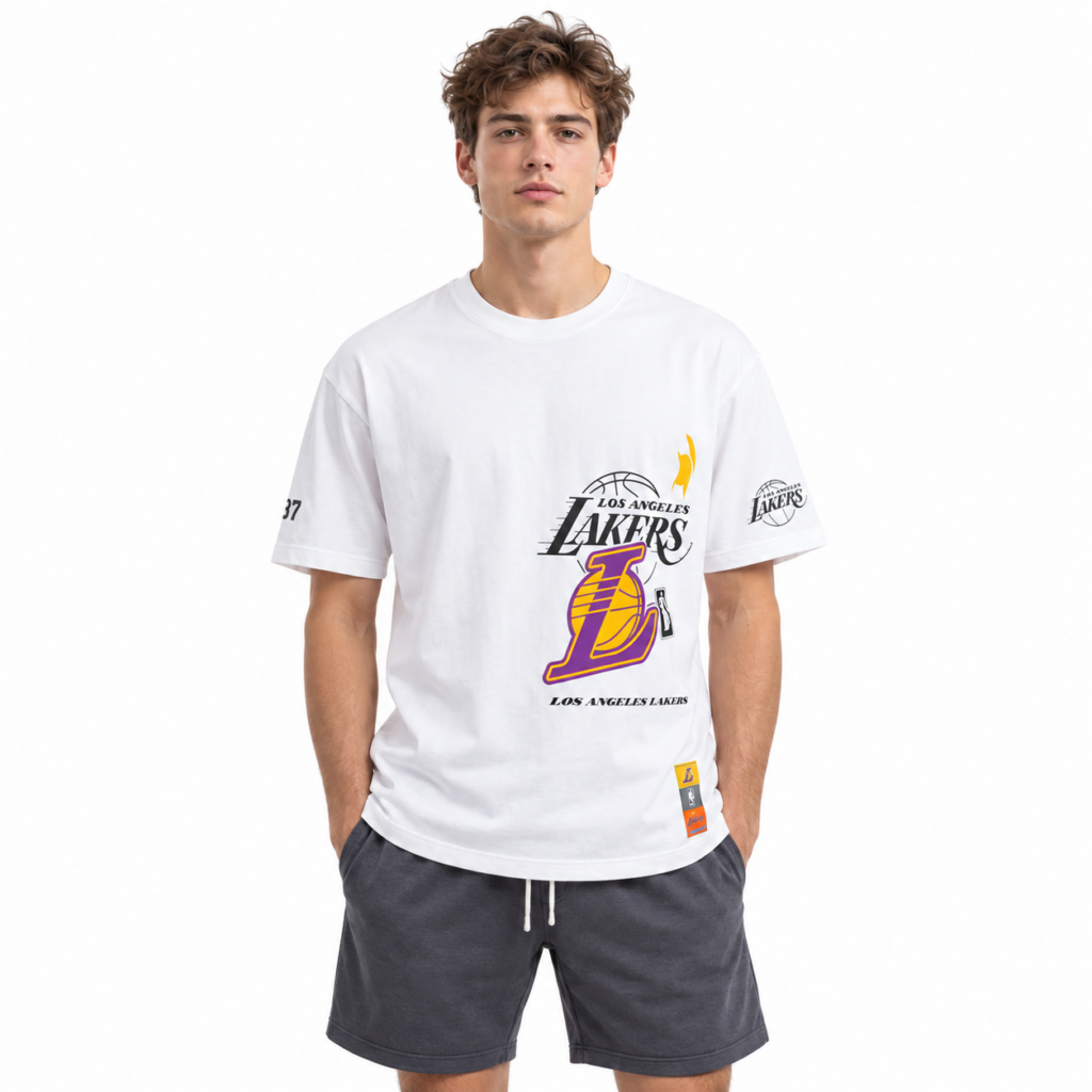 Футболка Los Angeles Lakers NBA Graphic T-Shirt — White